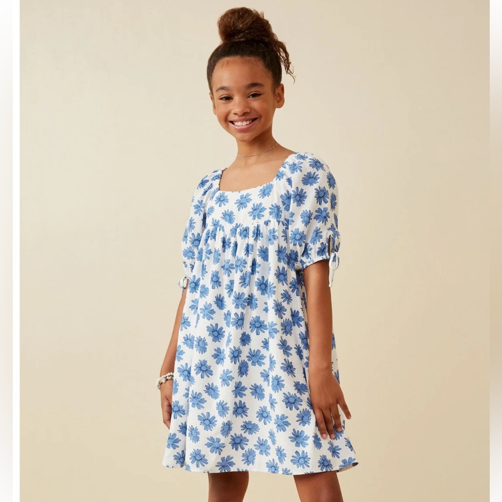 Hayden Girls Tie Sleeve Floral‎ Dress